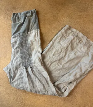 XCVI Denim style linen Pants thumbnail 1