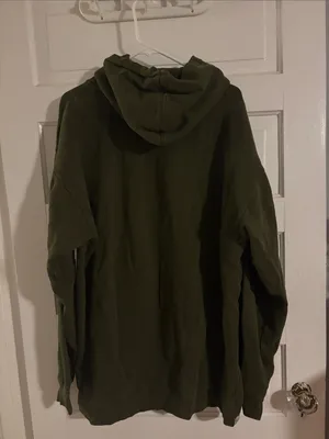 Olive Green Ever and Evermore Taylor Swift Hooded Pullover Sweatshirt thumbnail 6