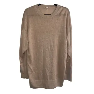 ✨COS Lightweight Linen Jumper Tan Sz Small Sweater✨ thumbnail 8