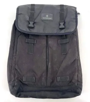 Victorinox Men's Altmont Flapover Expandable Laptop Backpack Bag Black Large‎ thumbnail 1