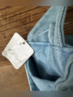 NWT Free People Camp Crush Sling Bag ~ Blue~SOLD OUT!! thumbnail 8