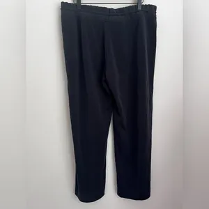 Athleta Seasoft Straight Pants black drawstrings XL tall thumbnail 3