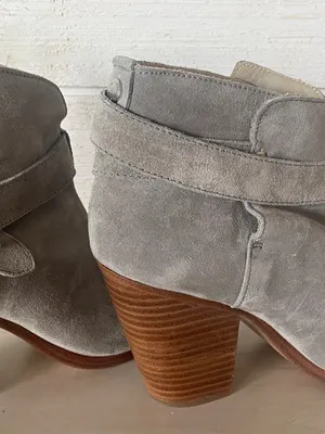 Rag & Bone New York Harrow Women’s Suede Ankle Boots Size 7.5 Made in Italy thumbnail 10