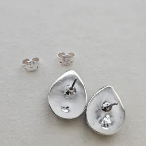 Cotton Candy Turquoise Earrings thumbnail 2
