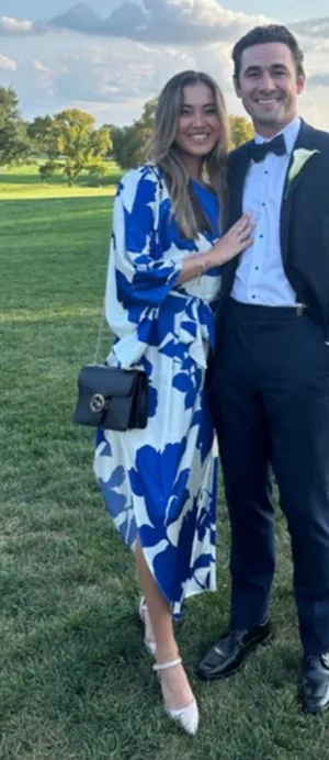 Hutch Stretch Satin One-Shoulder Maxi Dress thumbnail 1