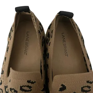 NWOT Lane Bryant Leopard Animal Print Textile Upper Slip On Sneaker Loafer 9W thumbnail 10