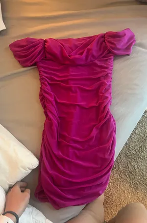 Pink Hoco Dress thumbnail 2
