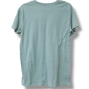PEANUTS size medium women's graphic print funny short sleeve t-shirt green color thumbnail 3