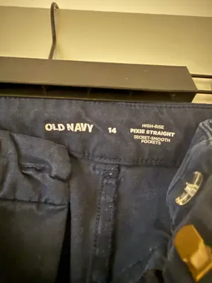 Old Navy Pixie Pants Navy thumbnail 2