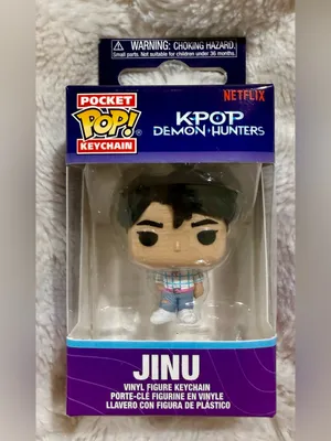 KPOP DEMON HUNTERS Pop! Keychain Jinu Black thumbnail 3