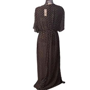 Sweet Pea For New York And Company Polka Dot Sheer Maxi Dress Size Small thumbnail 6
