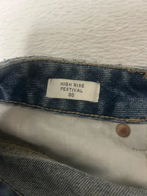 PacSun High-Rise Festival Denim Shorts thumbnail 3