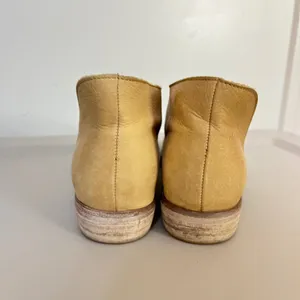 Free People Royale D'Orsay Flats Cut Out Leather 39 8.5 Boho Western Festival thumbnail 3