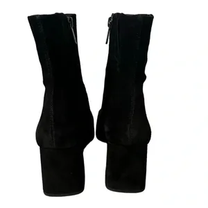 🖤 Sam Edelman Mayla Suede Leather Booties Black Women’s 7‎ 🖤 thumbnail 4
