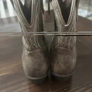 DURANGO CRUSH FASHION BOOTIES Round Toe Cowgirl Distressed Sz 8.5 Equestrian thumbnail 3