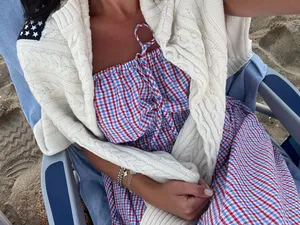 Target Red & Blue Gingham Maxi Dress thumbnail 4
