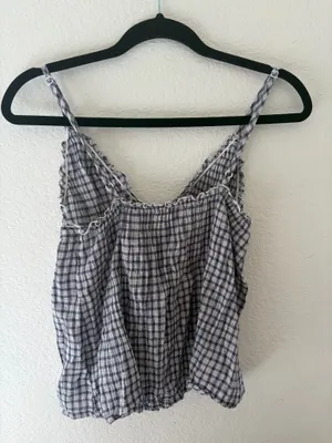 Brandy Melville blue tank top thumbnail 3