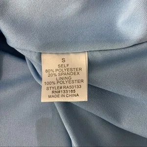 Altar'd State Blue Fit And Flare Sleeveless Textured Mini‎ Dress Boho Chic Small thumbnail 8