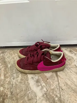 Nike Women's Size 5.5 Blazer Low '77 Jumbo DQ1470 101 SNeaker Trainer purple thumbnail 3