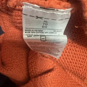 Old Navy Coral red Cardigan‎ open front boyfriend Grab & Go cotton blend sz XL thumbnail 4