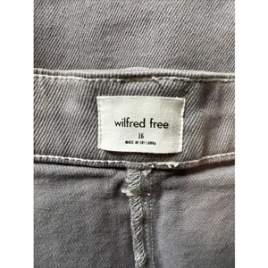 ARITZIA Wilfred‎ Free Modern Cargo Pants High Rise Purple Slate Utility Size 16 thumbnail 7