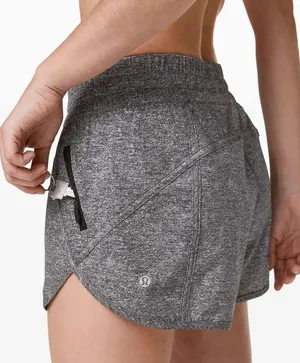 Lululemon Tracker Short V *4" Heather Lux Multi Black‎ Size 4 thumbnail 1