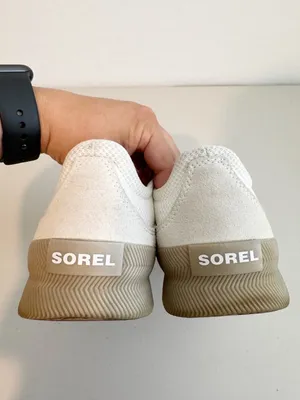 Sorel Out N About Sneakers Womens Size 10.5 Sea Salt‎ Waterproof Suede Gorpcore thumbnail 4