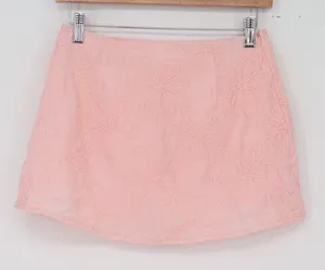 Musera Skirt Womens S Pink Floral Embroidered Mini Excellent thumbnail 1