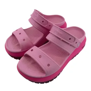 Crocs Classic Mega Crush Sandals Pink Women 7 Chunky Platform Y2K Statement thumbnail 1