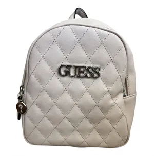 GUESS Quilted Blush Pink Mini Backpack thumbnail 1