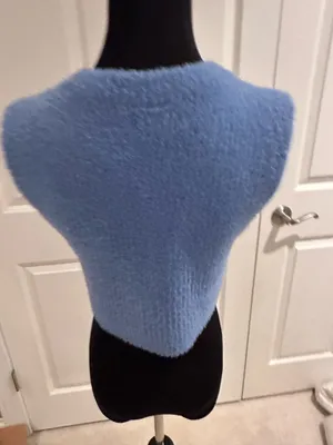 Blue Urban Outfitters Sweater Top Crop thumbnail 2