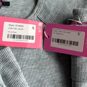 Edikted Women's Grey Fold Overs and Top thumbnail 2
