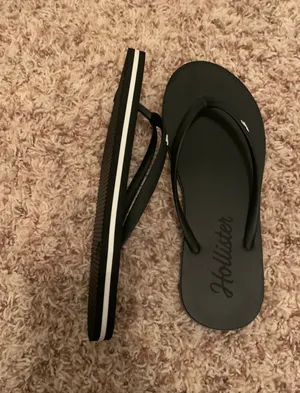 Hollister Black  Sandals thumbnail 1