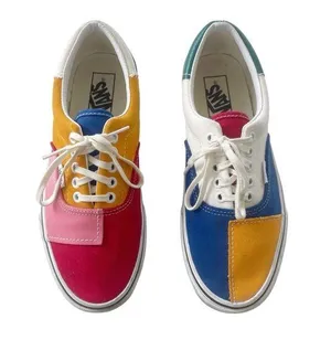 Vans - Colorful Patchwork Sneakers size 9/7.5 thumbnail 1