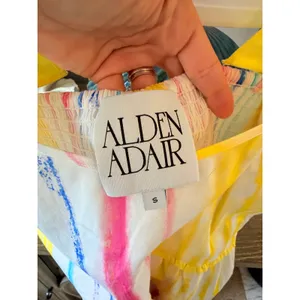 Alden Adair Amora Dress Womens Yellow Multi S thumbnail 3