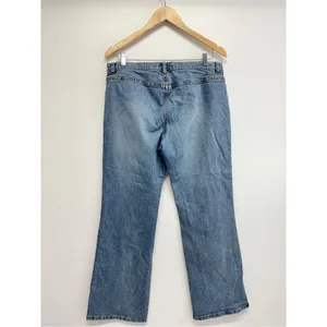 J Crew Jeans‎ Size 10 Womens Blue Cotton Blend Straight Leg Mid Rise thumbnail 3