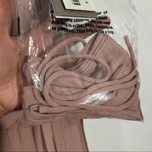 Jenny Yoo Convertible Bridesmaid Dress Mira Whipped Apricot Luxe‎ Chiffon Size 8 thumbnail 5