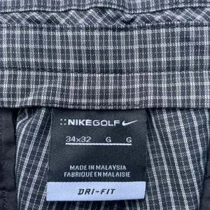 Nike Golf Dri Fit Black Checkered Pants thumbnail 5