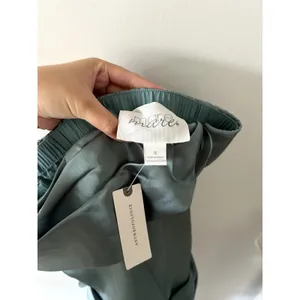 Anthropologie Mare Mare Isabella Strapless Ice Blue Ruched Corset Dress NWT thumbnail 6