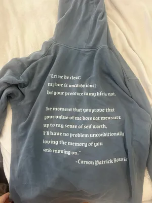 Boys Lie Denim Hoodie thumbnail 3