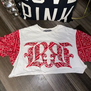 Bandanna rock revival crop tshirt thumbnail 4