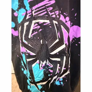 Marvel Spider-Man Across the Spider-Verse Miles Morales T-Shirt Black thumbnail 4