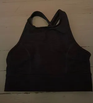 JoyLab Black Sports Bra xxs cross back thumbnail 1