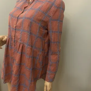 Entro Plaid babydoll blouse. 6 for‎ $36 thumbnail 3