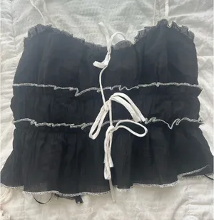 Hey babe black top Size M thumbnail 1