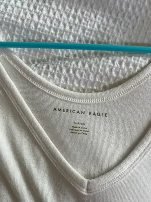 American Eagle White Long Sleeve thumbnail 3