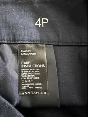 Ann Taylor City Short black tailored shorts 4P classic old money preppy polished thumbnail 9