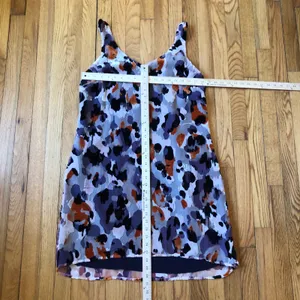 Cabi EUC Women's Radiant Beauty Sleeveless Burnout Velvet Mini Dress M thumbnail 8