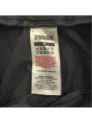 Gymshark Whitney Simmons Women’s Ruched Cuffed Joggers Black Size Medium thumbnail 9