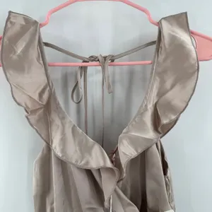 Show Me Your Mumu Dress Extra Small Samantha Ruffle NWT Show Me The Ring Satin thumbnail 10